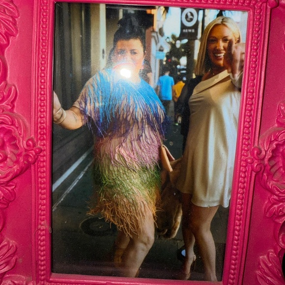 Nasty Gal Multicolor Fringe Mini Dress - Picture 3 of 3